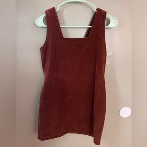Corduroy dress
